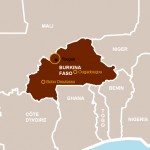 Mapa de Burkina Faso
