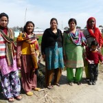 Groupe de femmes à Baanw, formées à l'agroécologie