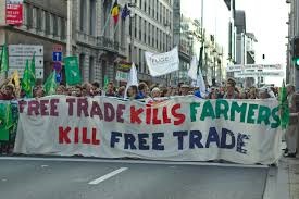 Manifestation Libre-échange