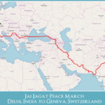 Carte de la marche, Jai jagat 2020