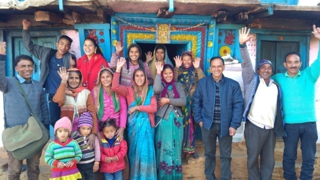 Selected members and family in Rudraprayag area