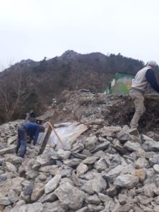 UAM - chantier de reconstruction Marie