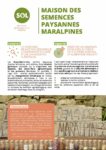 Fiche Projet - Maison des Semences Paysannes Maralpines