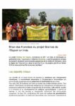 Article bilan des 8 années du projet Graines De L'Espoir en Inde