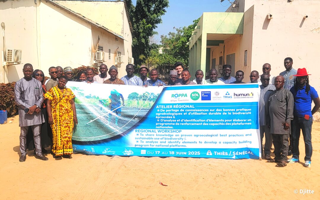 Défendre l’agroécologie paysanne : une priorité pour les organisations paysannes d’Afrique de l’Ouest
