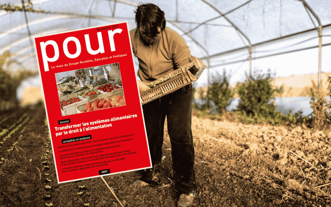 Sortie du nouveau numéro de la revue POUR “ Transformer les systèmes alimentaires par le droit à l’alimentation ”