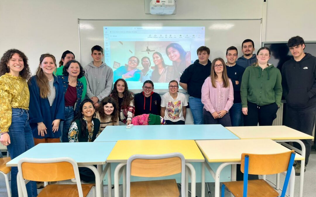 Des ateliers en milieu scolaire pour sensibiliser à l’agroécologie à l’échelle mondiale