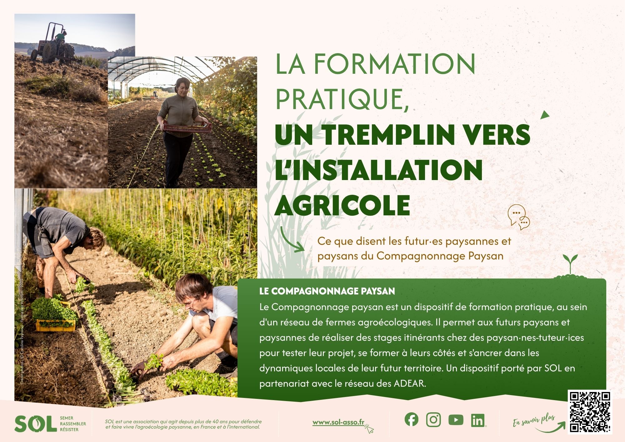 La formation pratique, un tremplin vers l'installation agricole