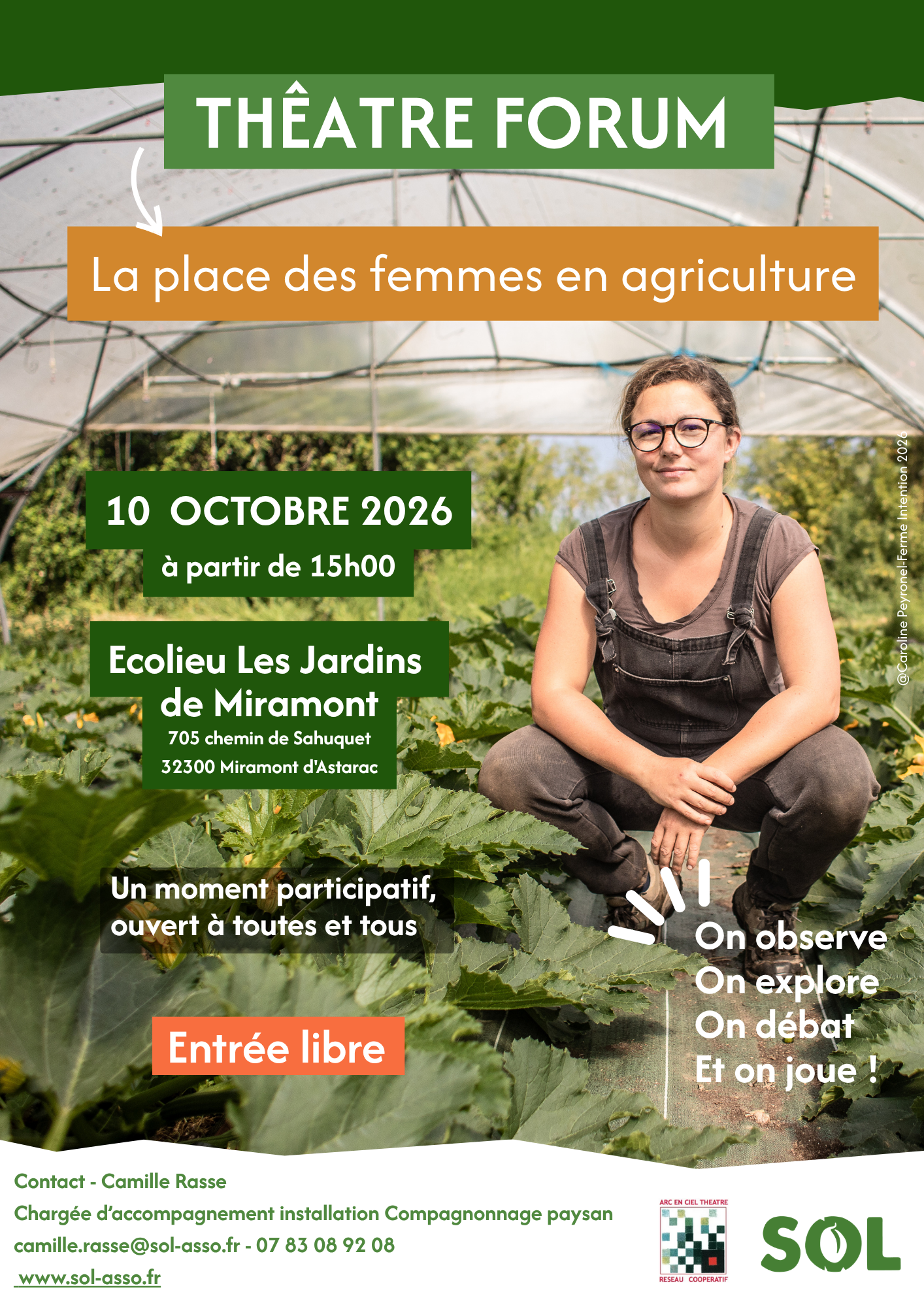 Affiche A5 fastival alimenterre